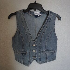 PRINCESS POLLY BURROWS DENIM VEST